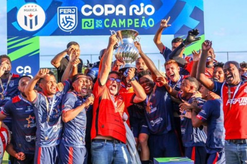 Maricá é Campeão da Copa Rio e Escolhe Série D como Próximo Desafio