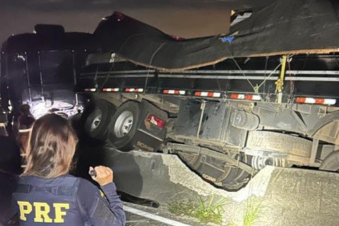 Grave Acidente na Via Dutra na Madrugada de Quinta-feira (13)